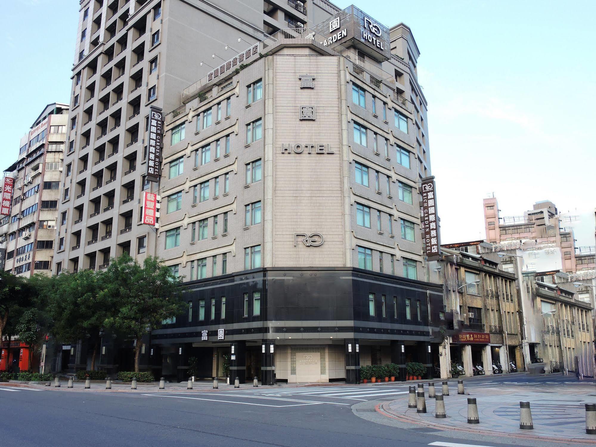 Rich Garden Hotel Taipeh Exterior foto